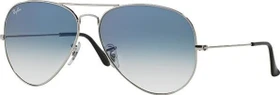 Ray-Ban RB3025 Aviator Gradient 58mm silver/light blue gradient