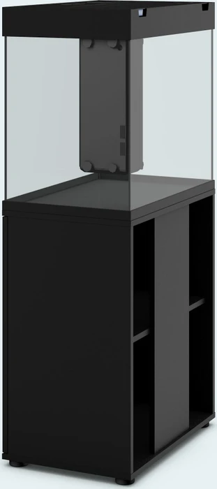 Juwel Lido 120 LED Aquarium-Set mit Unterschrank, schwarz/schwarz, 120l
