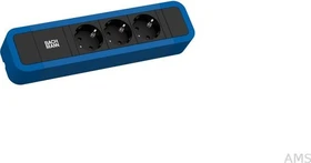 Bachmann Primo 2, 3-fach, 2m, blau/schwarz