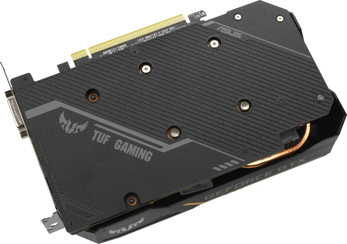ASUS TUF Gaming GeForce GTX 1660 SUPER OC, TUF-GTX1660S-O6G-GAMING, 6GB GDDR6, DVI, HDMI, DP
