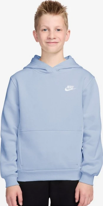 Nike Sportswear Club Fleece Hoodie hydrogen blue/white (Junior)