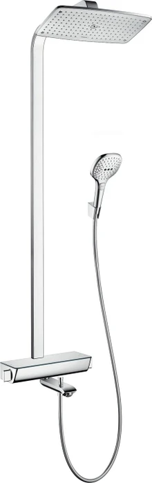 Hansgrohe Raindance E Showerpipe 360 1jet mit Wannenthermostat Duschsystem chrom