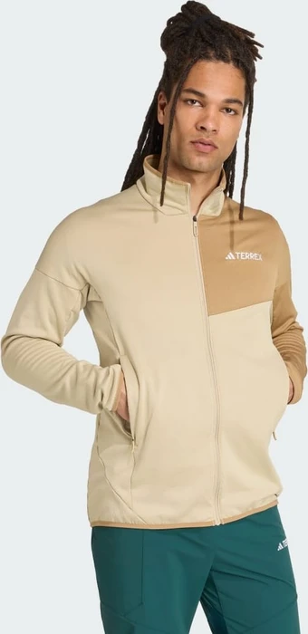 adidas Terrex Xperior Climawarm Light Fleece Jacke savanna (Herren)