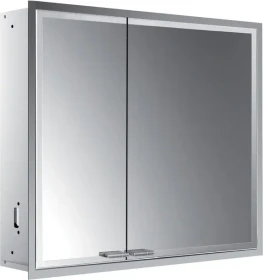Emco Asis Prestige 2 LED-Lichtspiegelschrank 81.5cm, ohne light System, breite Tür rechts