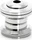 XLC HS-A08 1 1/8" straight Steuersatz komplett semi-integriert (ZS) schwarz (2500505300)