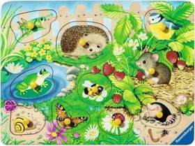 Ravensburger Puzzle my first wooden puzzle Meine Gartenfreunde