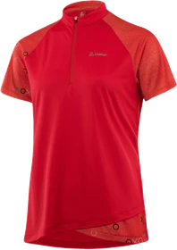 Löffler Axo Rise Half-Zip Trikot kurzarm poppy red (Damen)