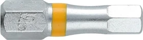 KS Tools TORSIONpower Innensechskant Bit 1/4", 5x25mm, 1 Stück