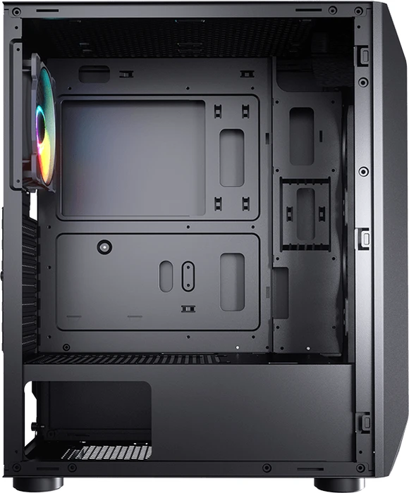 Cougar MX410 Mesh-G RGB, Glasfenster
