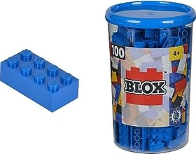 Simba Toys Blox 100 8er Steine blau