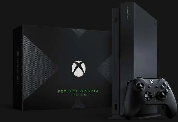 Microsoft Xbox One X - 1TB Project Scorpio Edition schwarz