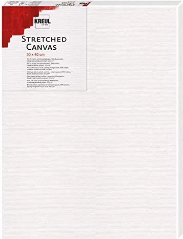Kreul Stretched Canvas, 330g/m², 0.3m x 40cm