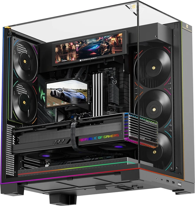 Thermalright Levita Vision 360 UB ARGB Black, schwarz