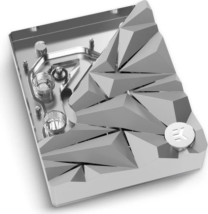 EK Water Blocks Quantum Line EK-Quantum Velocity² Edge D-RGB Silver Special Edition, AM5, Nickel Acryl