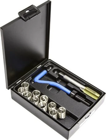 Völkel V-COIL Gewinde-Reparaturset M14x1.5mm inkl. Werkzeugbox, 12-tlg.