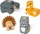 Melissa & Doug Blockables Waldtierfreunde, 16-tlg. (6074895)