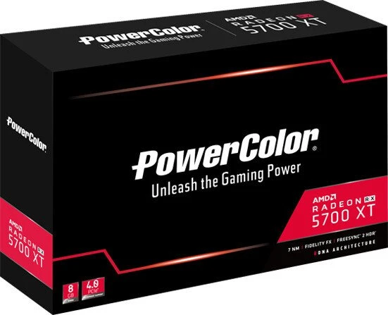 PowerColor Radeon RX 5700 XT, 8GB GDDR6, HDMI, 3x DP