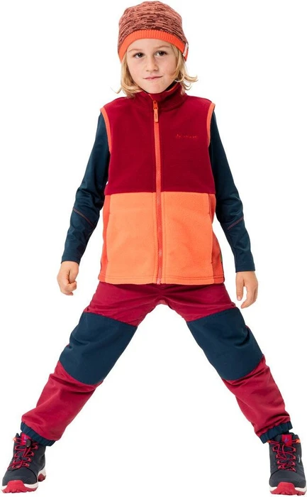 Vaude Pulex II Fleece Funktionsweste salsa (Junior)
