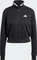 adidas Essentials Color Pop French Terry Crop Quarter-Zip Originals Sweatshirt schwarz (Damen) Vorschaubild