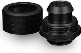 Thermal Grizzly DeltaMate Fitting ST13 13/10mm G1/4" schwarz, 6er-Pack