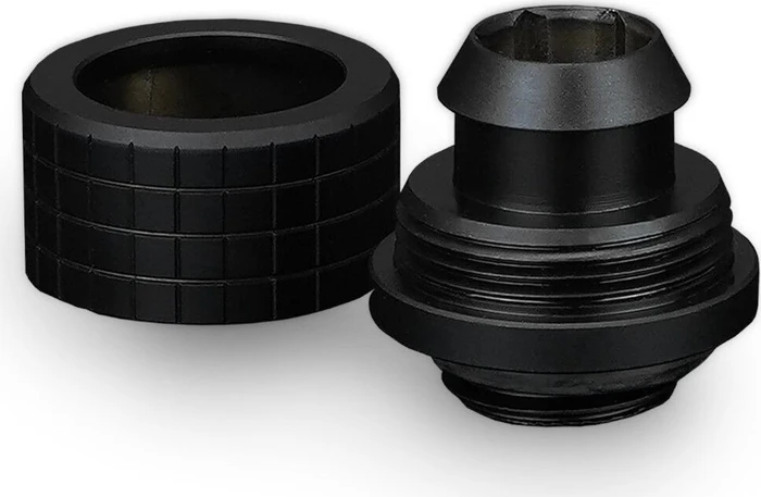 Thermal Grizzly DeltaMate Fitting ST13 13/10mm G1/4" schwarz, 6er-Pack