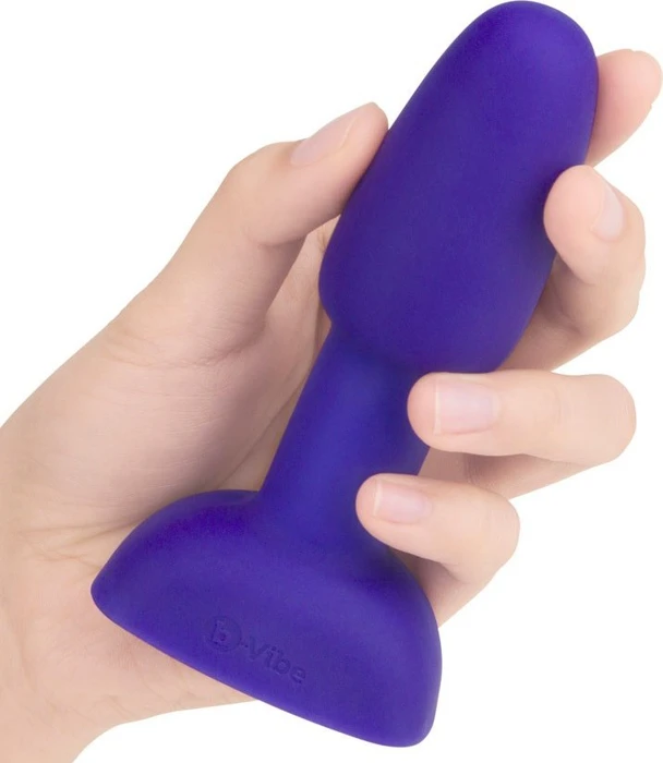 b-Vibe Rimming Plug Petite lila