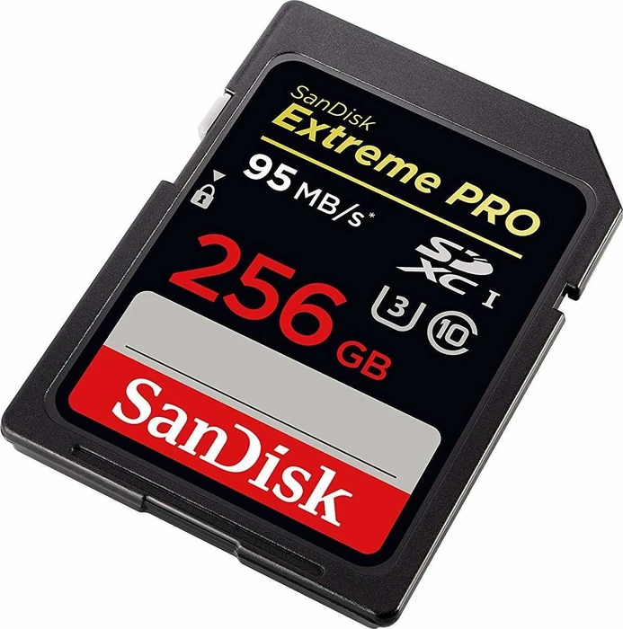 SanDisk Extreme PRO R95/W90 256GB, UHS-I U3, Class 10