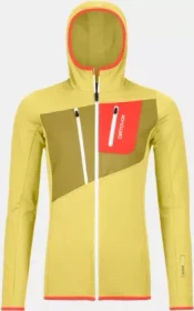 Ortovox Fleece Grid Hoody Funktionsjacke wabisabi (Damen)
