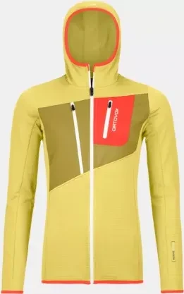 Ortovox Fleece Grid Hoody Funktionsjacke wabisabi (Damen)