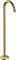 Hansgrohe Axor Uno Wanneneinlauf gebogen bodenstehend polished goldoptik Vorschaubild