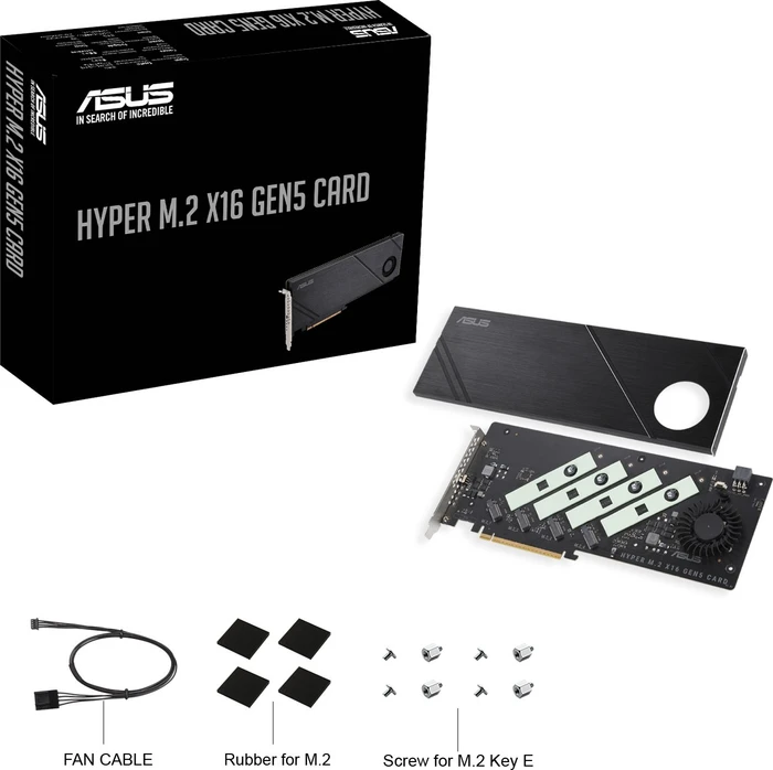 ASUS Hyper M.2 X16 Gen5 Card