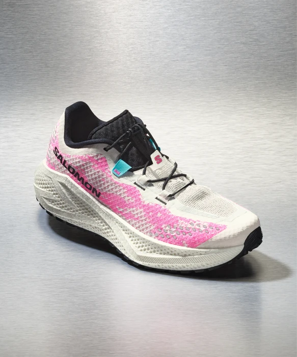Salomon Aero Glide 4 GRVL vanilla ice/knockout pink/black (Herren)