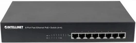 Intellinet Desktop Switch, 8x RJ-45, 70W PoE+ (561075)
