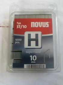 Novus Typ 37 superhart Tacker-Klammern, 10x10.6mm, 1000 Stück