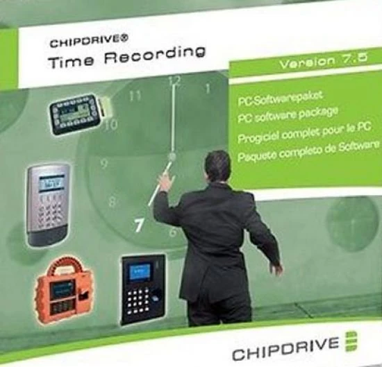 Chipdrive Time Recording 7.5 Zeiterfassung, ESD (deutsch) (PC)
