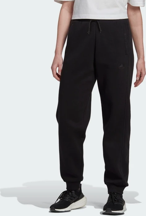 adidas ALL SZN Fleece Trainingshose lang schwarz (Damen)