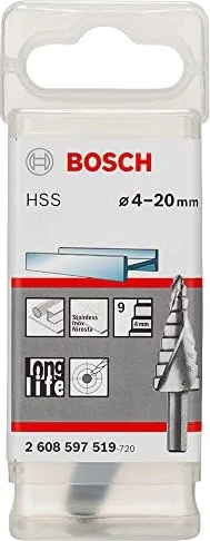 Bosch Professional HSS Stufenbohrer