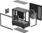 DeepCool CG380 3F, schwarz, Glasfenster Vorschaubild