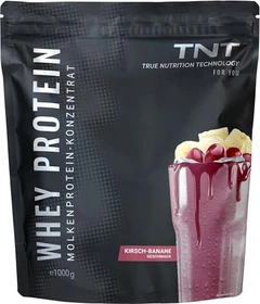 TNT True Nutrition Technology Whey Protein Konzentrat Kirsche Banane 1kg