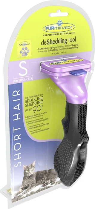 FURminator deShedding Tool für kleine Katzen mit kurzem Fell, Version 1