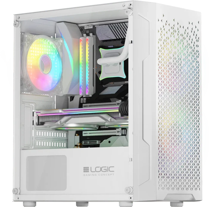 Logic Concept Aramis ARGB Mini White, Glasfenster