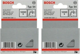 Bosch Professional Typ 54 Tacker-Klammern, 12.9x10mm, 1000 Stück