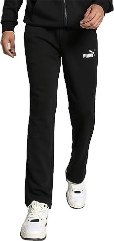 Puma Essentials Logo Trainingshose lang puma black (Herren)