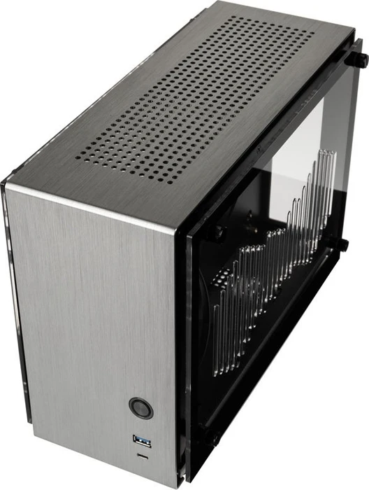 Zalman M2 Mini, silber, Acrylfenster, Mini-ITX