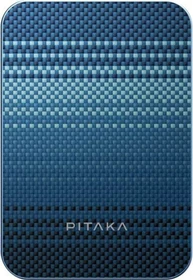 Pitaka Aramid Fiber Magnetic Power Bank 5000mAh blau/Muster
