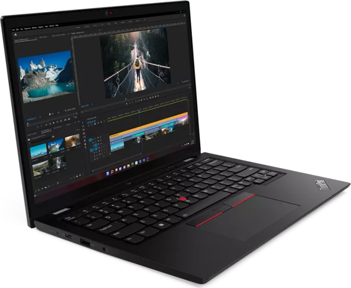 Lenovo ThinkPad L13 Yoga G4 (Intel), Thunder Black, Core i5-1345U, 16GB RAM, 512GB SSD, DE