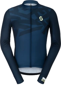 Scott RC Endurance Pro Trikot langarm dark blue (Herren)