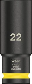 Wera 8790 C Impaktor Deep Außensechskant Steckschlüssel 1/2", 22x83mm
