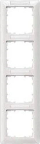 Siemens DELTA line Rahmen 4-Fach, 293x80mm, titanweiß