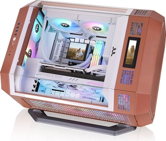 Thermaltake Chassis Stand Kit für Thermaltake The Tower 600, Mocha Mousse
